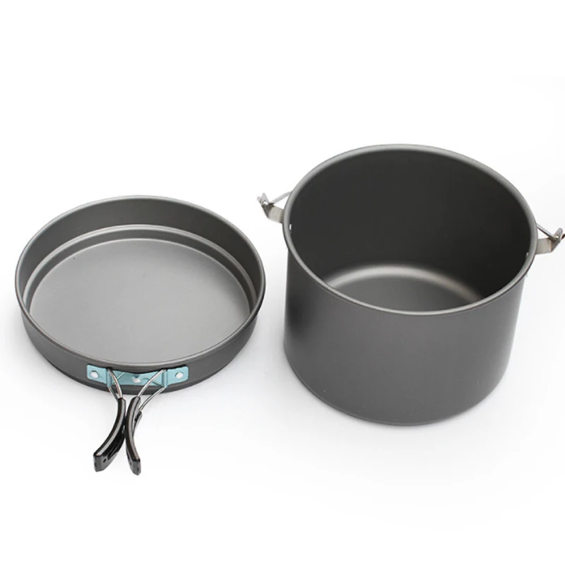 Portable Cookware 5-6 People Tableware Casserole Pan Outdoor Camping Boiler Hiking Set | Спорт и развлечения