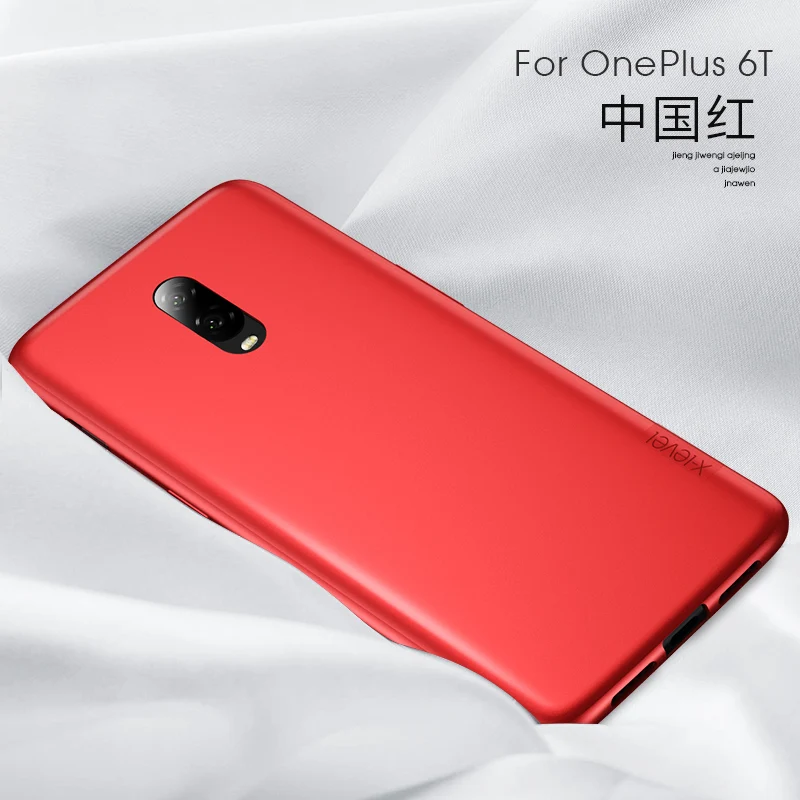 X-Level Guardian Мягкий силиконовый чехол для Oneplus 7 Pro 6 6T X Level ультра тонкий матовый защитный ТПУ
