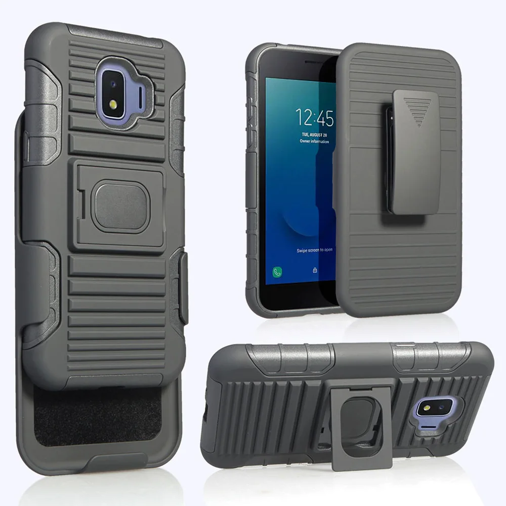 Magnetic Ring Stand Heavy Duty Hybrid Rugged Case Belt Clip Swivel Holster Anti Drop Cover For Samsung Galaxy J2 Core J260 J260F | Мобильные