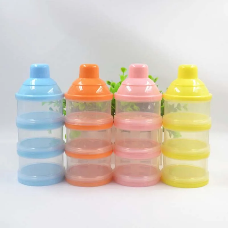 Новый портативный для малышей молоко порошок чаша Еда бутылки контейнера 3