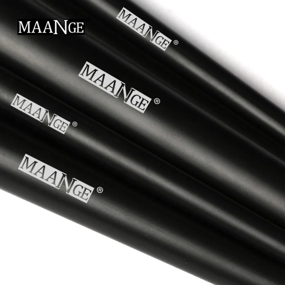 Кисти для макияжа "maange" Комплект Профессиональная портативная рация с Чехол 6 шт. основы под макияж бровей подводка для глаз Румяна косметический консилер кисти 8W5