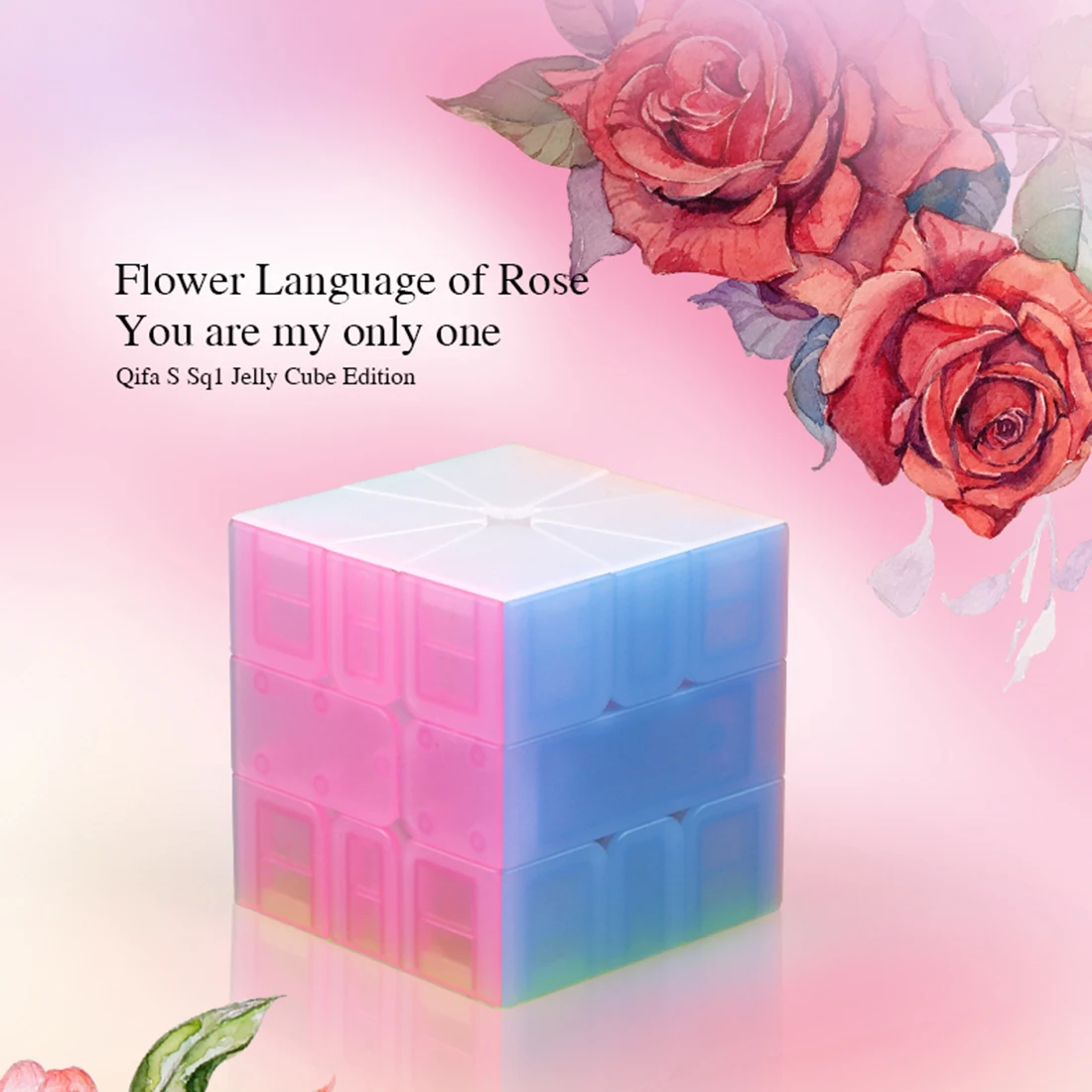 Qiyi Qifa S SQ-1 Cubo Magico волшебный куб обучающий игрушки для обучения мозгу-цвет желе