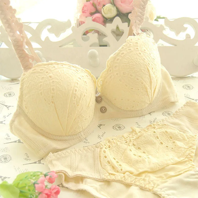 3 цвета набор бюстгальтеров с вышивкой сексуальный комплект для молодых девушек