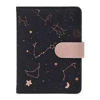 Portable Notebook Pocket Diary Memo Notepad Journal Planner Freenote Gift PU School Suplies Student Stationery - Цвет: BK