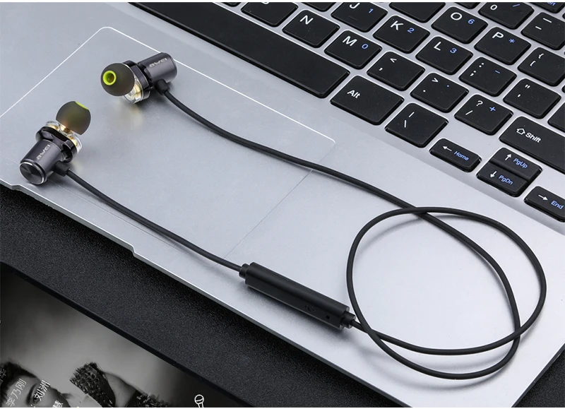 AWEI X650BL двойной драйвер беспроводной Bluetooth HiFi наушники-вкладыши HD глубокий бас звук Fone de ouvido Bluetooth с микрофоном