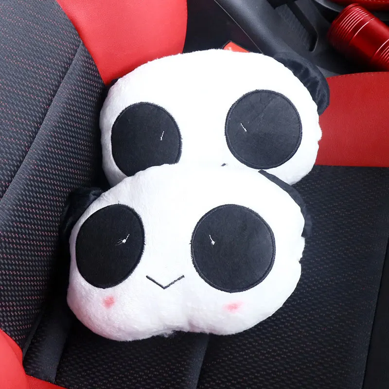 Vehemo Панда Улыбка подголовник автомобиля Подушка для дети милые подушки|Подушка