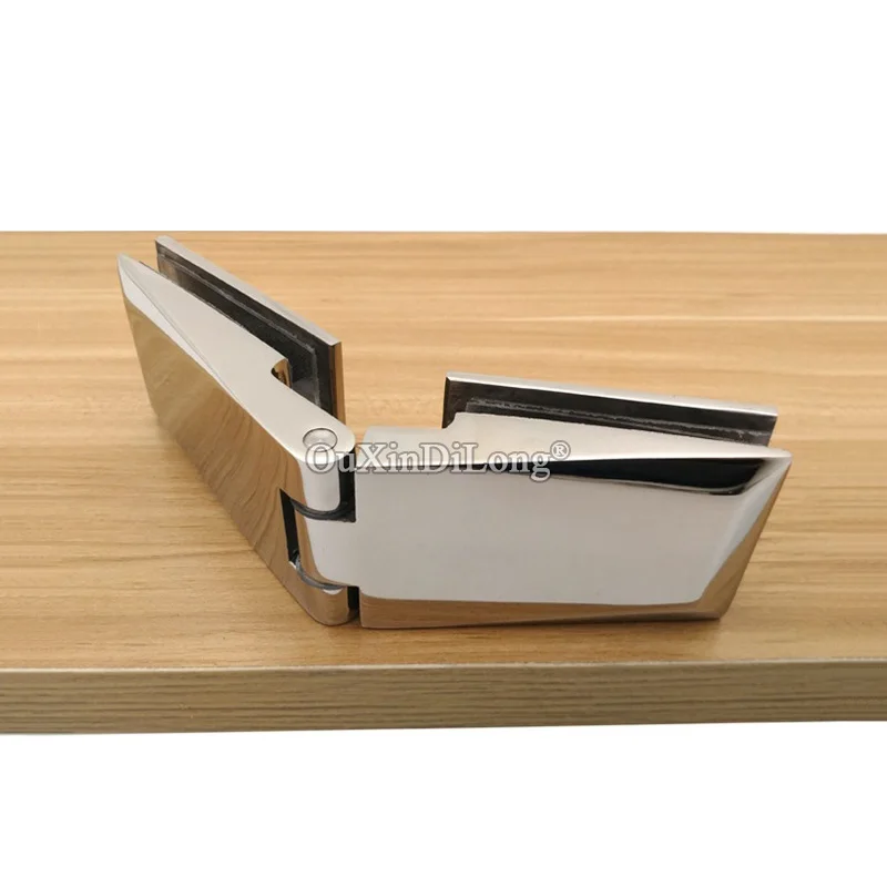 Роскошные зажимы из нержавеющей стали 304 для стекла и душа фиксированные