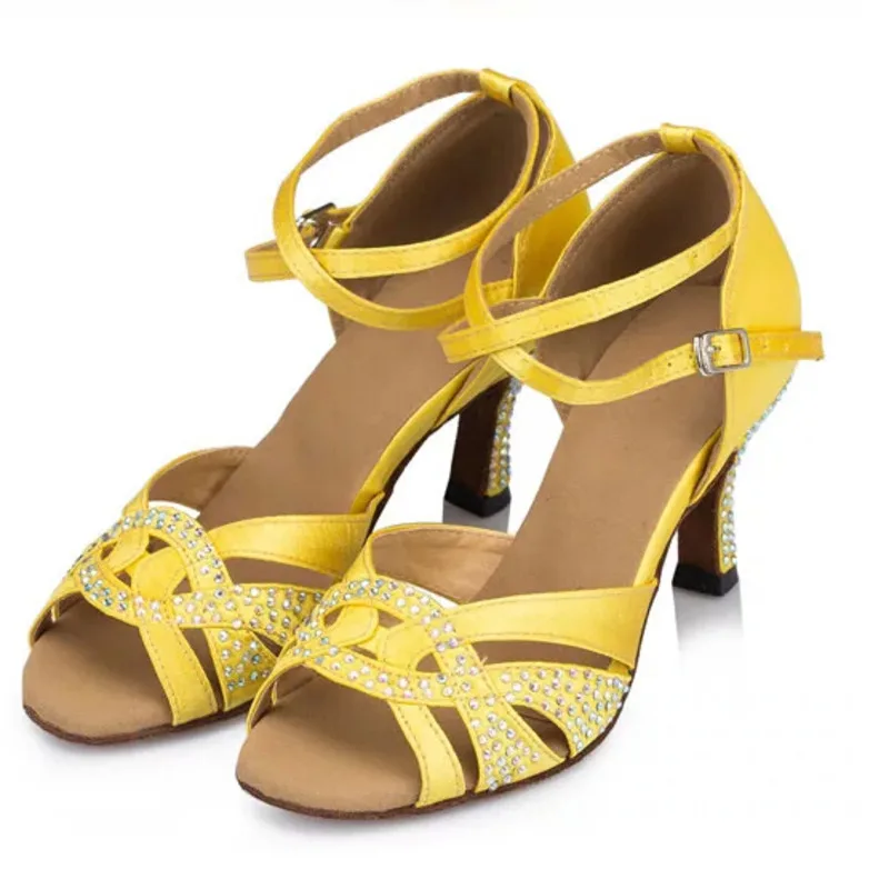 Туфли женские для бальных танцев обувь сальсы Танго латиноамериканских взрослых
