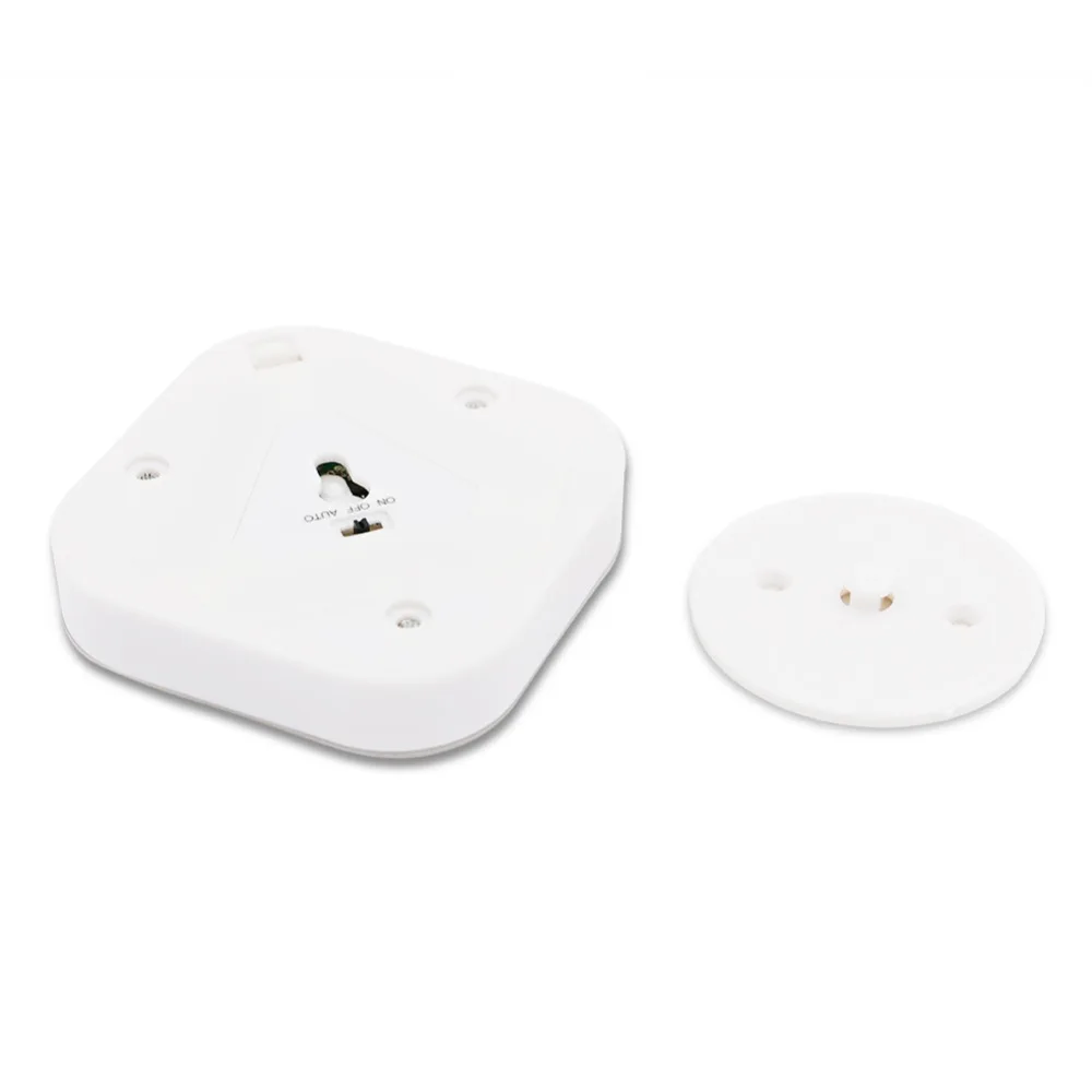 Квадратный светодиодный мини беспроводной инфракрасный ночник с датчиком