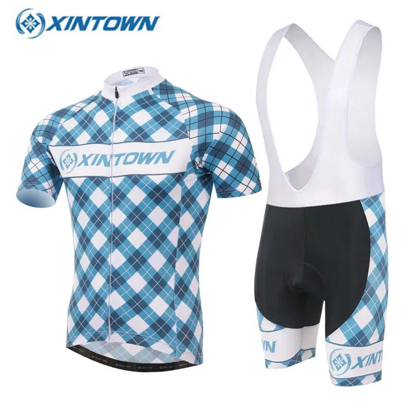 XINTOWN 2018 Комплект Джерси для велоспорта с коротким рукавом велосипедная одежда
