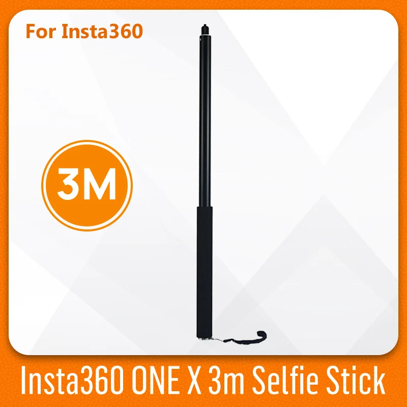 Insta360 one X расширение стержня 3 м алюминиевая палка для селфи из алюминиевого