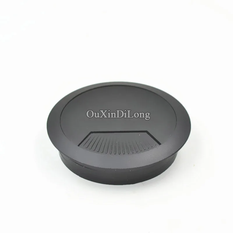 Абсолютно новая кабельная втулка для компьютерного стола 10 шт./лот 50 мм/60 мм| |