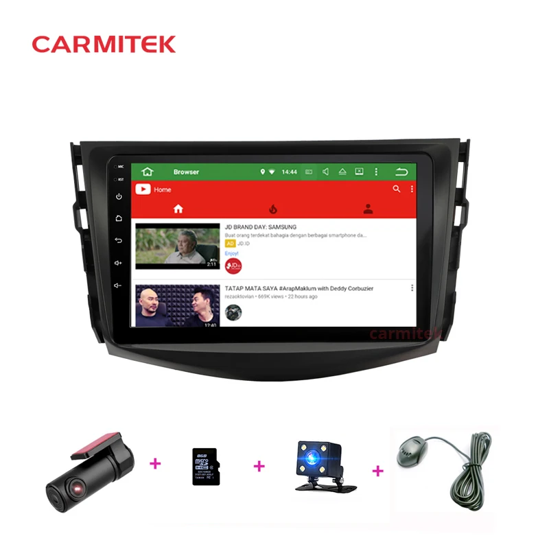 Автомобильный мультимедийный плеер Android 8,0 2 din автомобильный dvd gps навигатор для Toyota RAV4 Rav 4 2007-2011 Автомобильный Радио стерео