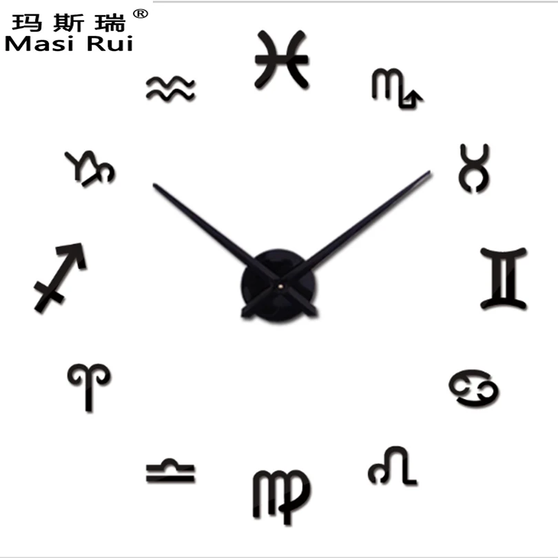 Акция 2020 новые большие 3d цифровые настенные часы современный дизайн