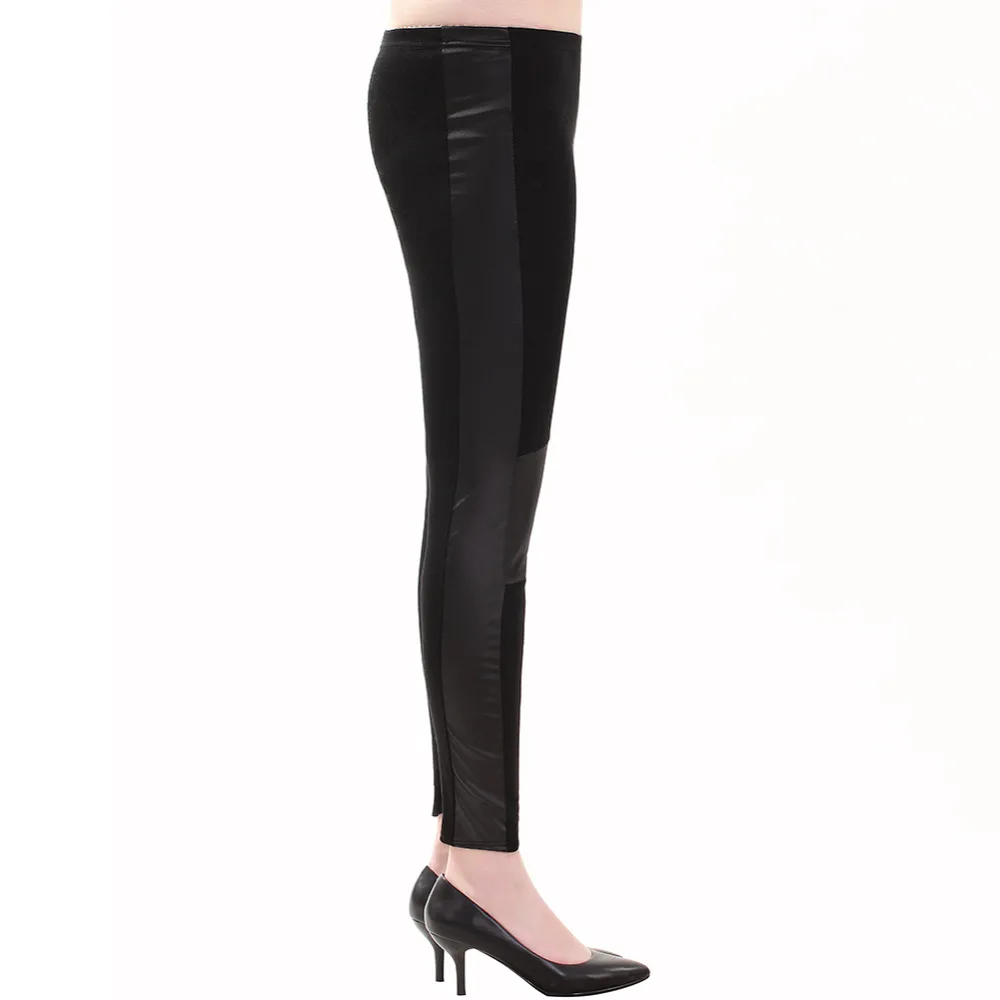 Новинка женские леггинсы из искусственной кожи брюки|Брюки| |