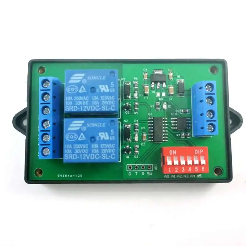 2-ходовой переключатель Количество выходных релейных контроллеров RTU AT MODBUS command