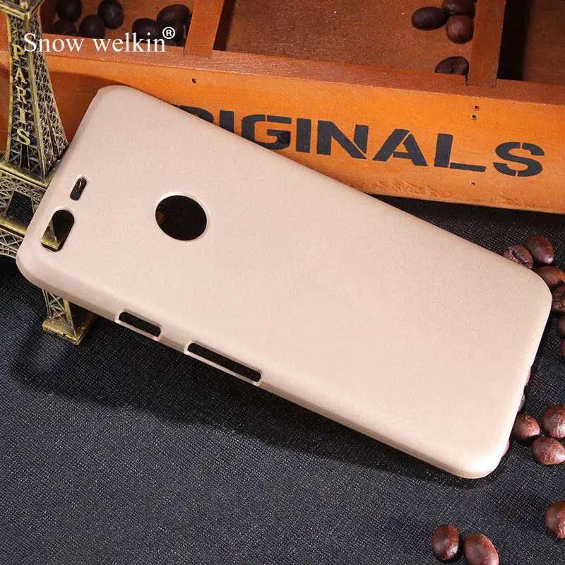 Роскошный прорезиненный матовый пластиковый жесткий чехол Snow Welkin для Google Pixel XL