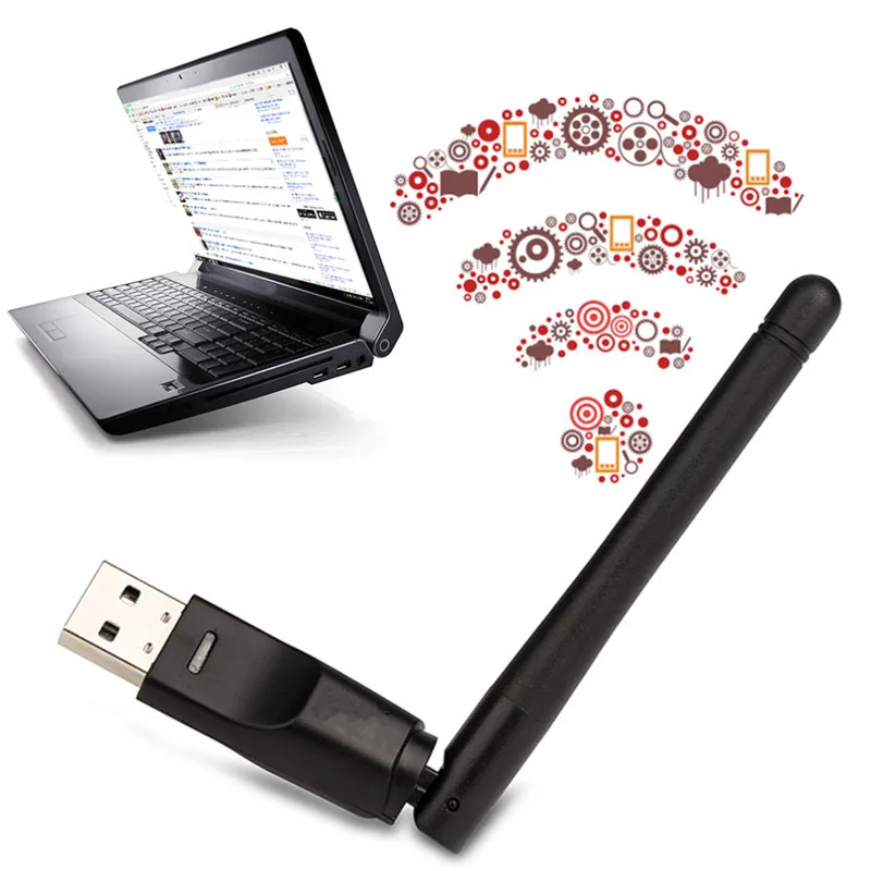 Мини Сетевая карта 150 Мбит/с USB WiFi адаптер мини беспроводная сетевая LAN Карта Wifi ключ для телеприставки Прямая поставка