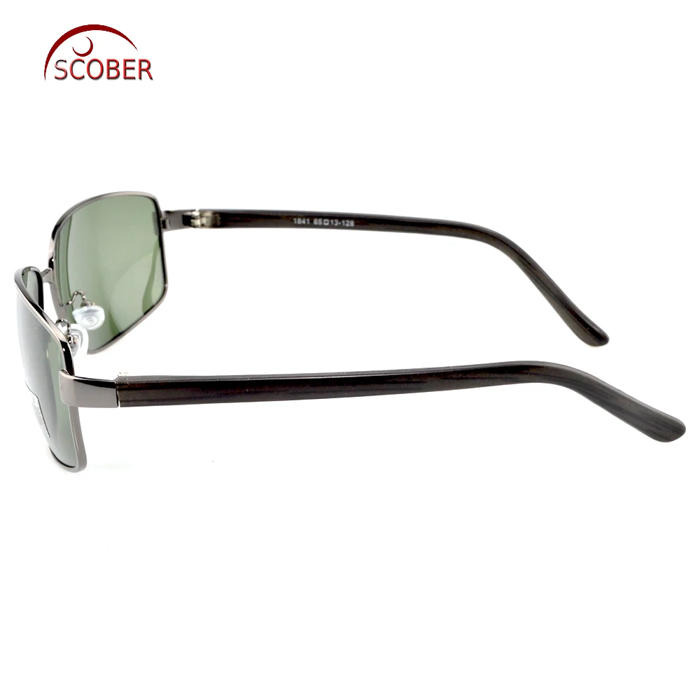 = SCOBER близорукий минус по рецепту маленькая металлическая оправа под дерево Tr90