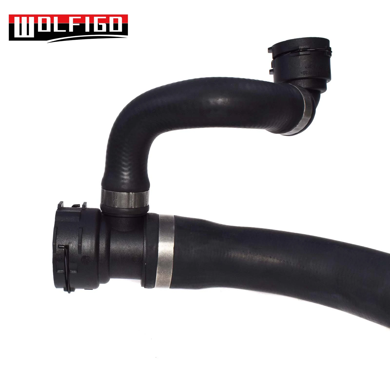 WOLFIGO New Upper Radiator Cooling Water Hose For BMW 545i 645Ci 2004 2005 17127519248 17 12 7 519 248 | Автомобили и мотоциклы