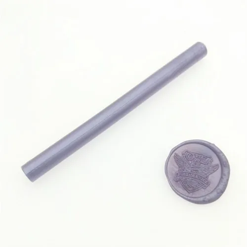 Pearlescent purple 6 видов цветов 30 шт./упак. круглая палка бар канцелярские принадлежности и Свадебная пригласительная открытка сургучная Печать клеевой пистолет использования - Цвет: Pearlescent purple