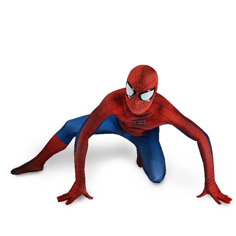 Костюм Человека паука на хеллоуин для детей 3d Удивительный Человек паук маска