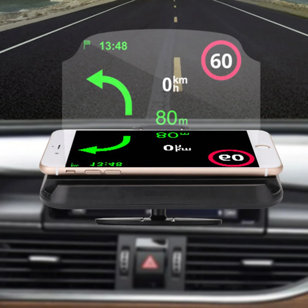 Автомобильный универсальный поворотный дисплей HUD Reflection проектор для грузовых