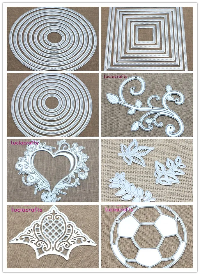Распродажа! Lucia crafts 1 компл./лот трафареты для скрапбукинга фотоальбом тиснение