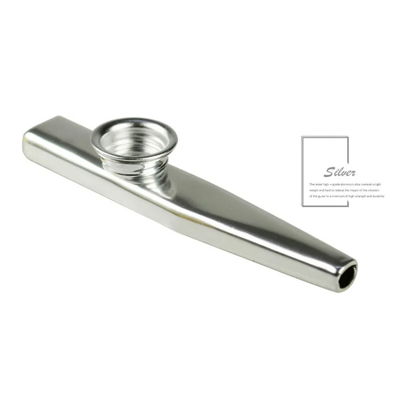 Kazoo портативные металлические инструменты для игры на флейте легко обучаются