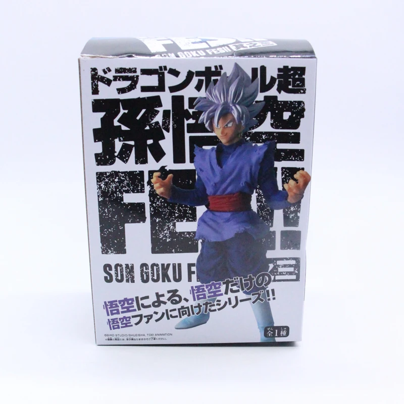 Аниме Dragon Ball Z Super Saiyan Ultra Instinct Migatte No Son Goku с фиолетовым цветом ПВХ фигурка модель