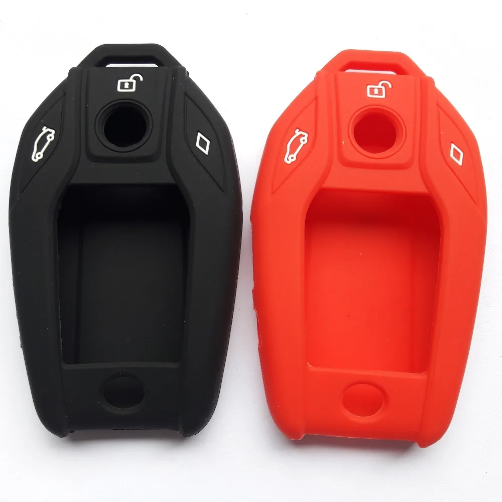 RUNFA Авто резиновый протектор Силиконовый чехол для ключей от машины BMW I12 G12 G11 G20 G30