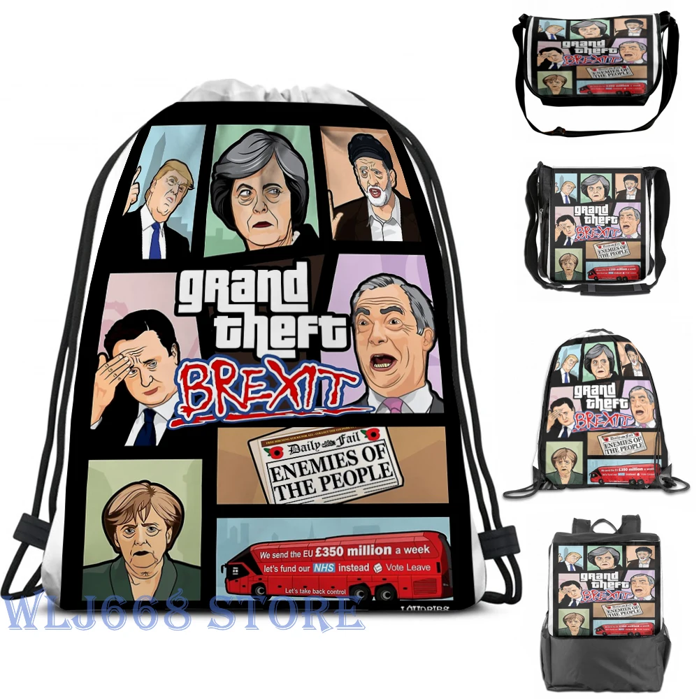 Забавные сумки через плечо с графическим принтом женский рюкзак на одно из GTA UK