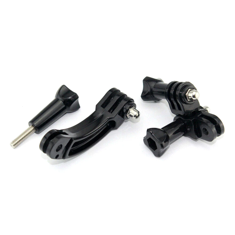 Штатив для видеокамер GoPro Шлем героя с изогнутым удлинителем и поворотным