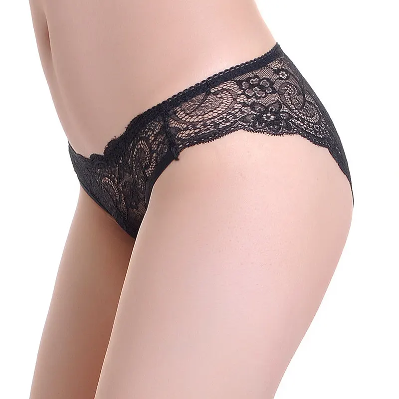 Трусы женские прозрачные с кружевом жаккардовые | Женская одежда