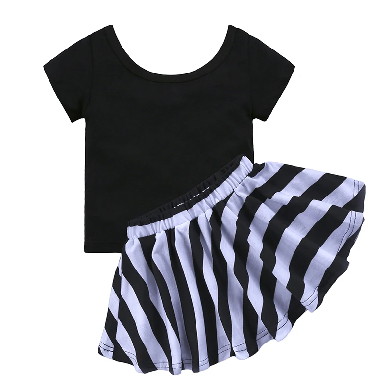 Новинка 2020 футболка в европейском стиле + юбка с высокой талией комплект одежды