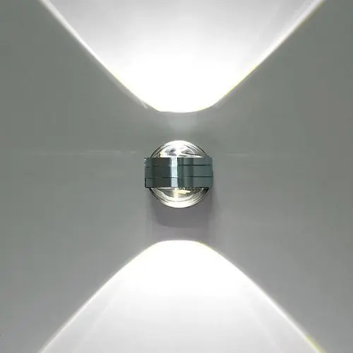 6W светодиодный настенный светильник для помещений вверх и вниз современный