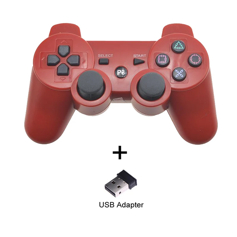 Беспроводной пульт управления Bluetooth для PS3/геймпад для смартфона для Dualshock3 джойстик для playstadi3 двойная вибрация SIXAXIS для ПК