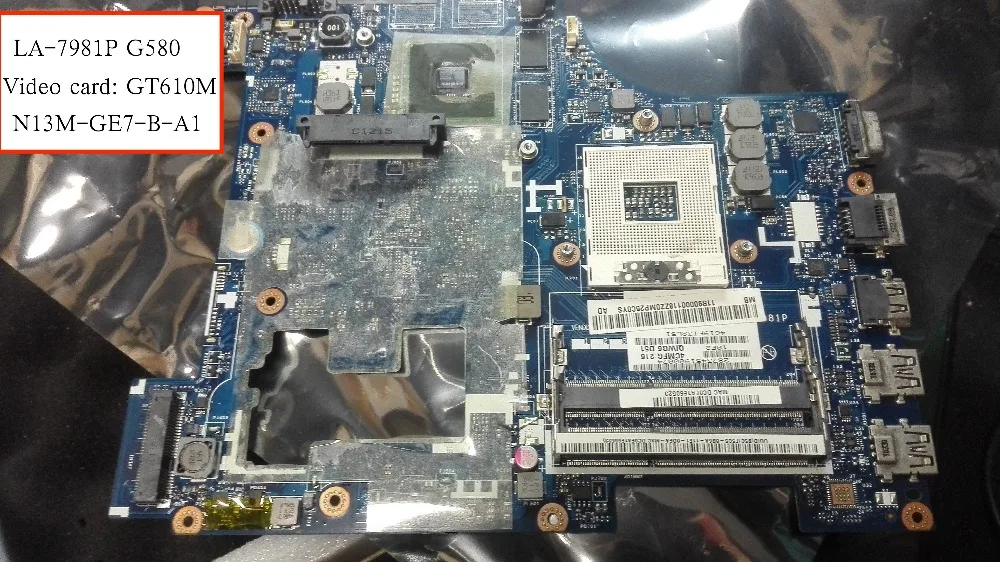 

For Lenovo G580 Notebook mainboard QIWG5 LA-7981P motherboard
