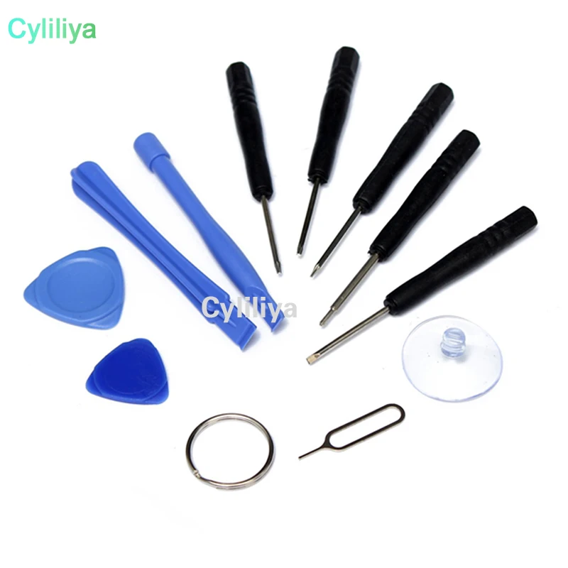11 в 1 отвертка Набор инструментов для ремонта сотовых телефонов Replecement набор iPhone