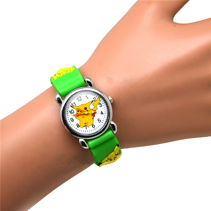 JOYROX Cartoon Pattern Children Sports Watch 2018 Hot Cartoon Rubber Strap Quartz Wristwatch Fashion Girls Boys Kids Clock