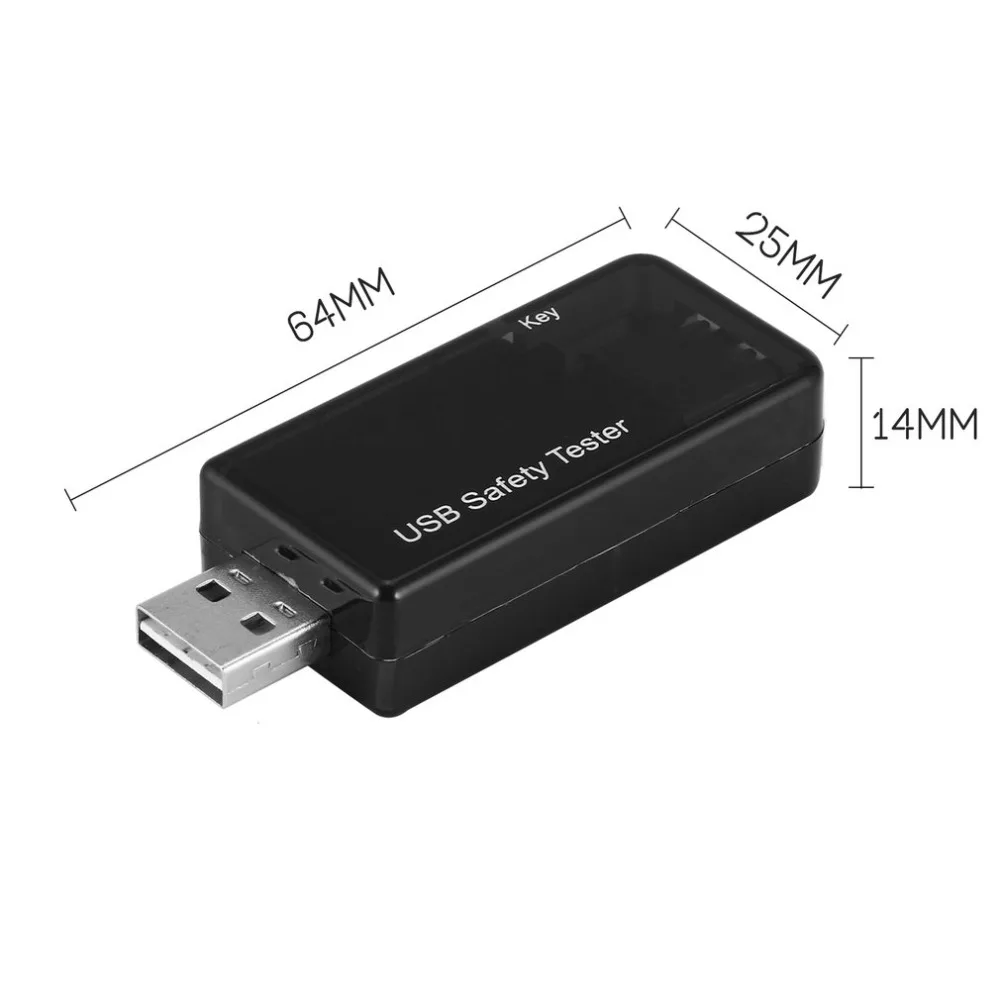 3 в-30 в USB Безопасность ЖК-тестер напряжения тока быстрое зарядное устройство