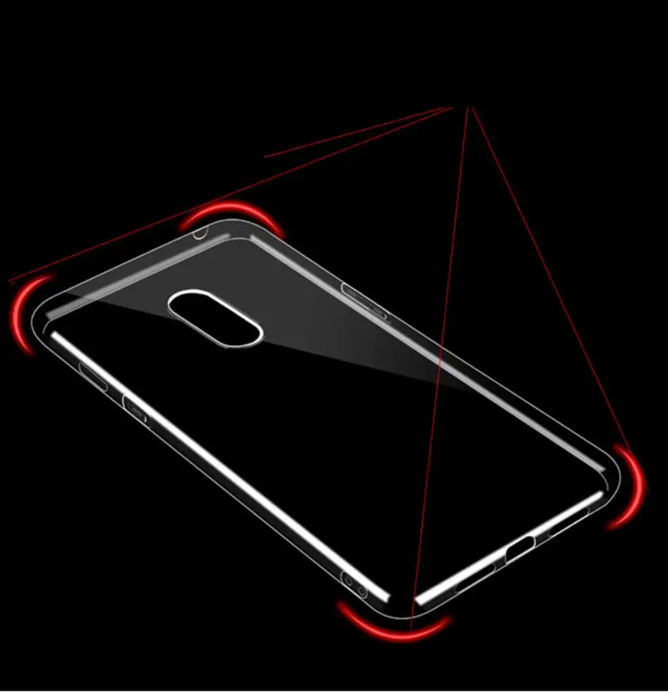 For OnePlus 7 /7 Pro/6 /One Plus 6T Case Slim Clear Transparent Crystal Soft TPU Silicone Phone Protection Back Cover Shell |