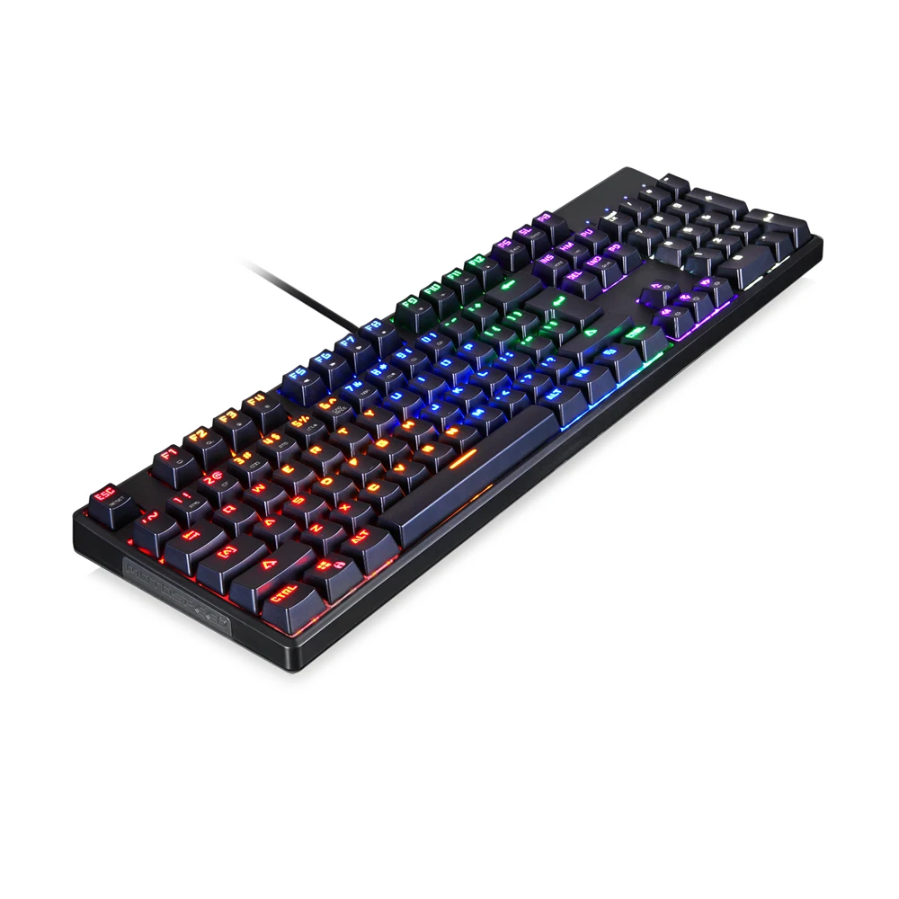 Motospeed CK96 механическая клавиатура Полная 104 Key 9 светодио дный с подсветкой USB