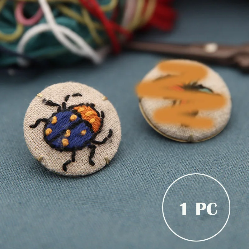 5 DIY брошь из лент вышивка для начинающих рукоделие тренировочные наборы для вышивки крестиком качели художественный подарок украшение дома наборы - Цвет: 5