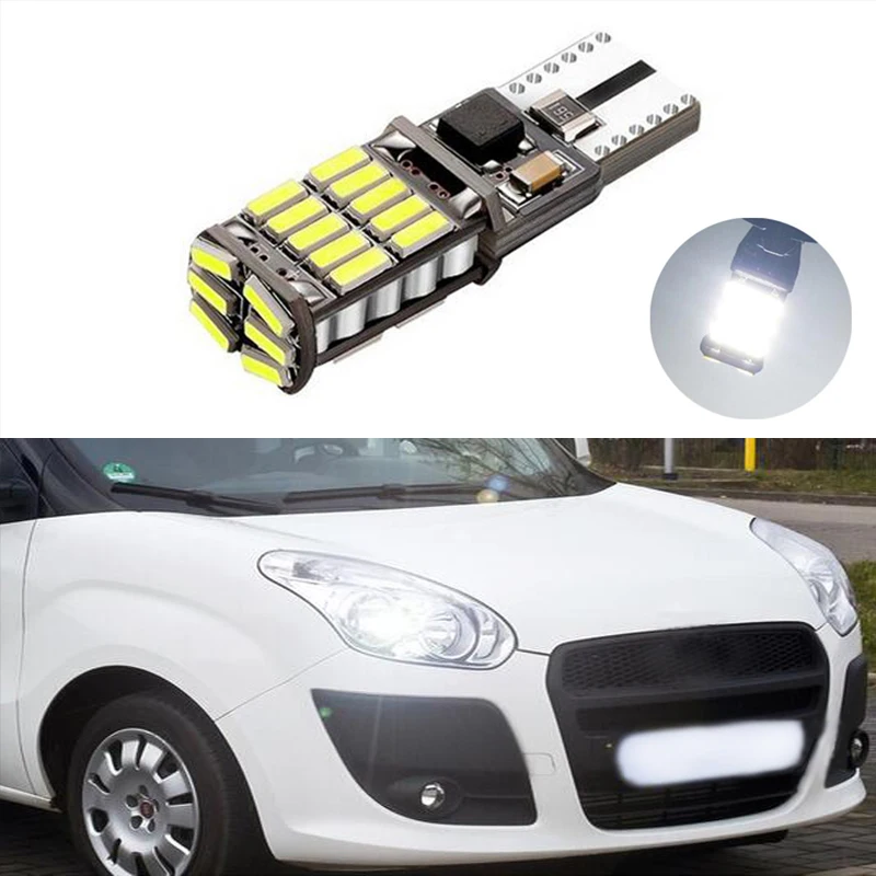 1X T10 W5W 194 SMD ошибок парковка светильник лампы распродажа s для FIAT 500 Punto Stilo Palio Freemont