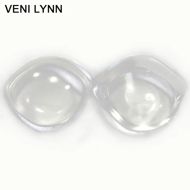 VENI LYNN, 2 см, пуш-ап, мягкие, большие, половина чашки, силиконовые вставки, прозрачные, для увеличения груди, для бюстгальтеров, купальники и бикини