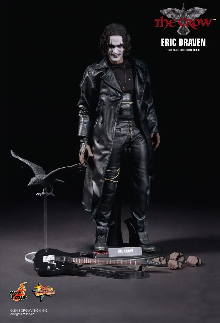 Горячие игрушки MMS210 ворона: 1/6th весы Эрик Draven фигурка Коллекционная Параметры
