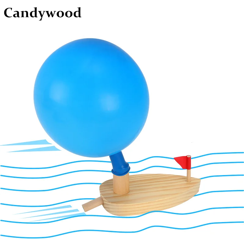Игрушки для ванной Candywood летние надувные лодки детей деревянные игрушки