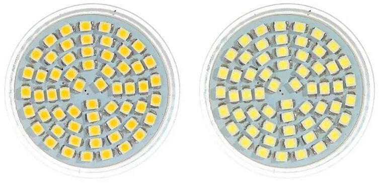 6x MR16 GU5.3 Blanc 60 SMD 3528 Economie d'energie светодиодный Projecteur ампулы лампа 12V кукурузы светодиодный Светодиодный точечный светильник лампа