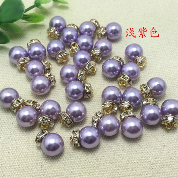 Белые пуговицы для шитья 100 шт. 10 мм жемчужные женской одежды сумочки материал